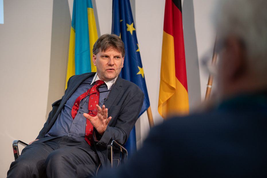 Prof. Frank Hoffmeister, EEAS © Hessische Landesvertretung Brüssel / Zacarias Garcia Auf dem Bild ist Prof. Frank Hoffmeisterzu sehen.